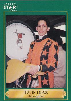1991 Jockey Star Jockeys #73 Luis Diaz Front
